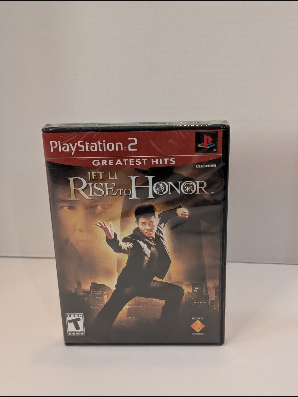 PlayStation 2 Greatest Hits_Jet Li: Rise to Honor_SEALED!!